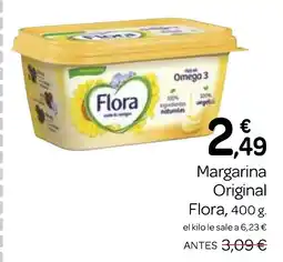 Supermercados El Jamón FLORA Margarina Original oferta