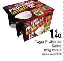 Supermercados El Jamón REINA Yogur Proteinas oferta