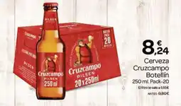 Supermercados El Jamón CRUZCAMPO Cerveza oferta