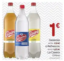 Supermercados El Jamón LA CASERA Gaseosa oferta