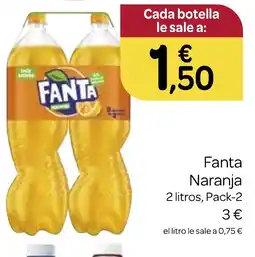 Supermercados El Jamón FANTA Naranja oferta