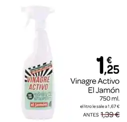 Supermercados El Jamón EL JAMÓN Vinagre Activo oferta