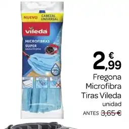 Supermercados El Jamón VILEDA Fregona Microfibra Tiras oferta