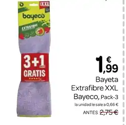 Supermercados El Jamón BAYECO Bayeta Extrafibre XXL oferta