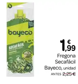 Supermercados El Jamón BAYECO Fregona Secafácil oferta