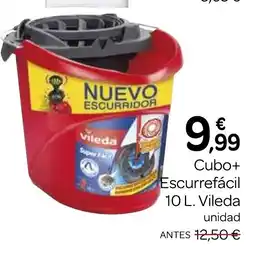 Supermercados El Jamón VILEDA Cubo+ Escurrefácil oferta