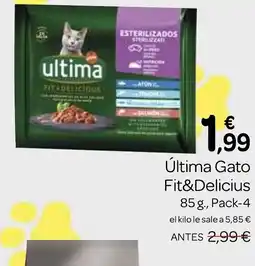 Supermercados El Jamón ÚLTIMA Gato Fit&Delicius oferta