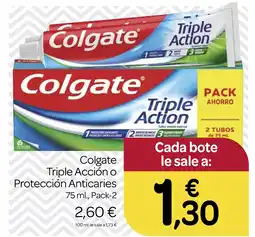 Supermercados El Jamón COLGATE Triple Acción o Protección Anticaries oferta