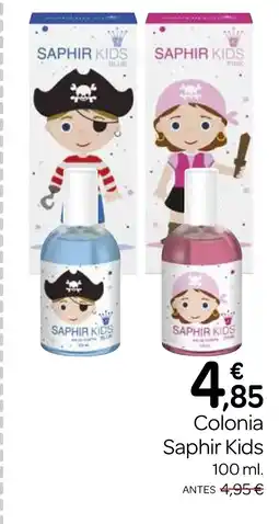 Supermercados El Jamón Colonia Saphir Kids oferta