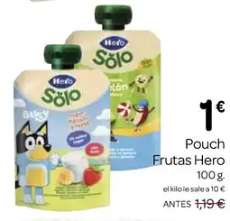 Supermercados El Jamón HERO Pouch Frutas Hero oferta