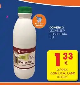 CashDiplo COMERCO Leche esp. hostelería oferta