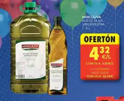 CashDiplo MUELOLIVA Aceite oliva virgen extra oferta