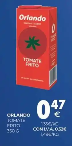 CashDiplo ORLANDO Tomate frito oferta