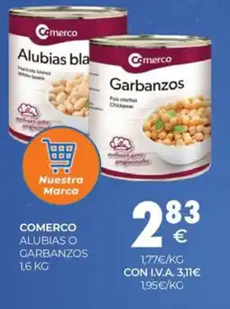 CashDiplo COMERCO Alubias o garbanzos oferta