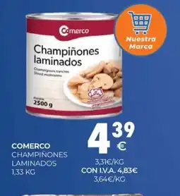 CashDiplo COMERCO Champiñones laminados oferta