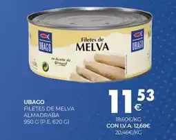 CashDiplo UBAGO Filetes de melva almadraba oferta