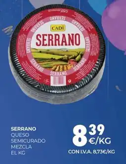 CashDiplo SERRANO Queso semicurado mezcla oferta