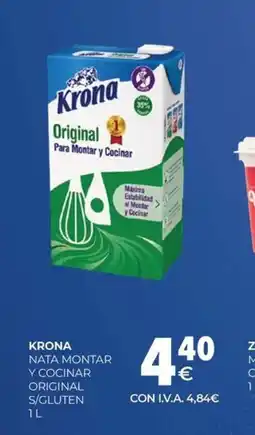 CashDiplo KRONA Nata montar y cocinar original s/gluten oferta