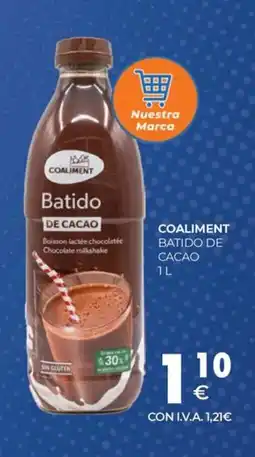 CashDiplo COALIMENT Batido de caocao oferta