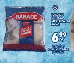 CashDiplo RABADE Rodaja merluza oferta