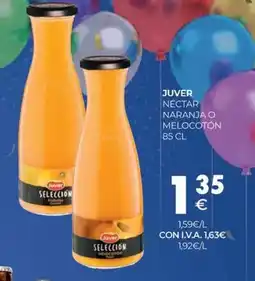 CashDiplo JUVER Nectar naranja o melocotón oferta