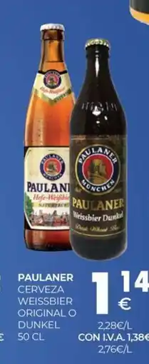CashDiplo PAULANER Cerveza weissbier original o dunkel oferta