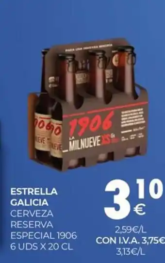 CashDiplo ESTRELLA GALICIA Cerveza reserva especial oferta