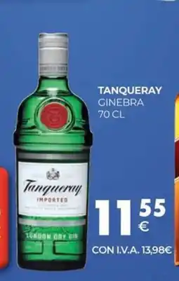 CashDiplo TANQUERAY Ginebra oferta