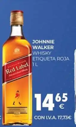 CashDiplo JOHNNIE WALKER Whisky etiqueta roja oferta