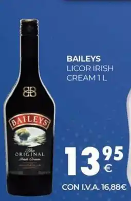 CashDiplo BAILEYS Licor irish cream oferta
