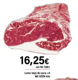 Cash Ifa MC KEEN Lomo bajo de vaca +6 oferta