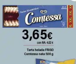 Cash Ifa FRIGO Tarta helada Comtessa nata oferta