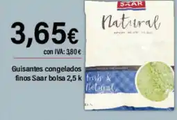 Cash Ifa Guisantes congelados finos Saar bolsa oferta
