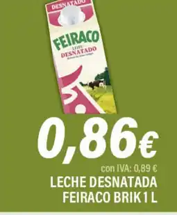 Cash Ifa FEIRACO Leche desnatada oferta