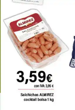 Cash Ifa ALMIREZ Salchichas cocktail bolsa oferta