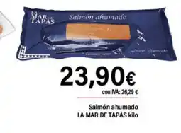 Cash Ifa LA MAR DE TAPAS Salmón ahumado oferta