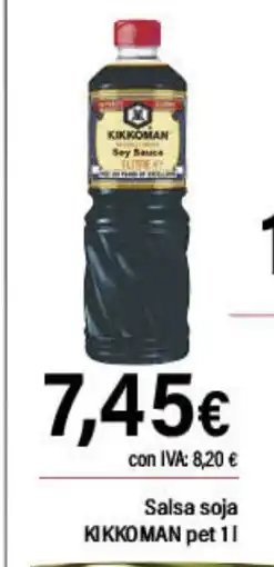 Cash Ifa KIKKOMAN Salsa soja oferta