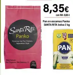 Cash Ifa SANTA RITA Pan en escamas Panko oferta
