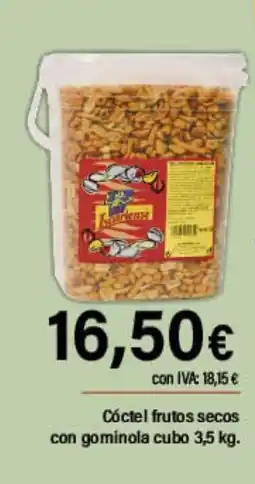 Cash Ifa Cóctel frutos secos con gominola cubo oferta
