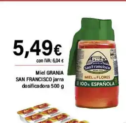 Cash Ifa GRANIA SAN FRANCISCO Miel jarra dosificadora oferta