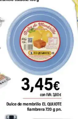 Cash Ifa EL QULIOTE Dulce de membrillo oferta