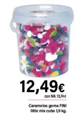Cash Ifa FINI Caramelos goma little mix cubo oferta