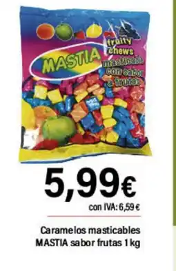 Cash Ifa MASTIA Caramelos masticables sabor frutas oferta