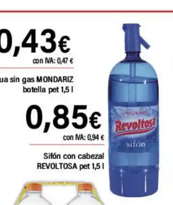 Cash Ifa REVOLTOSA Sifón con cabezal oferta