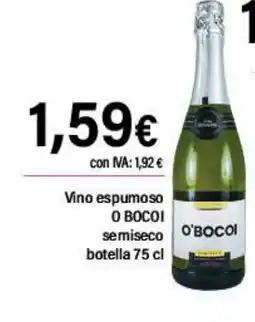 Cash Ifa O'BOCOI Vino espumoso oferta