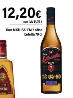 Cash Ifa MATUSALEM Ron 7 años oferta