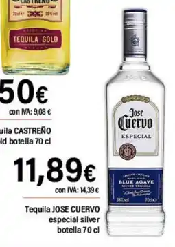 Cash Ifa JOSE CUERVO Tequila especial silver botella oferta