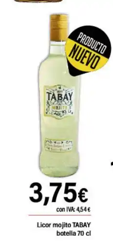 Cash Ifa TABAY Licor mojito oferta
