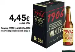 Cash Ifa ESTRELLA GALICIA 1906 Cerveza reserva especial botellin oferta
