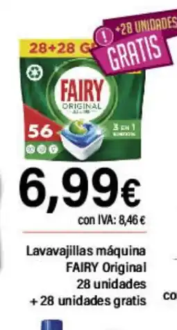 Cash Ifa FAIRY Lavavajillas máquina Original 28 unidades oferta